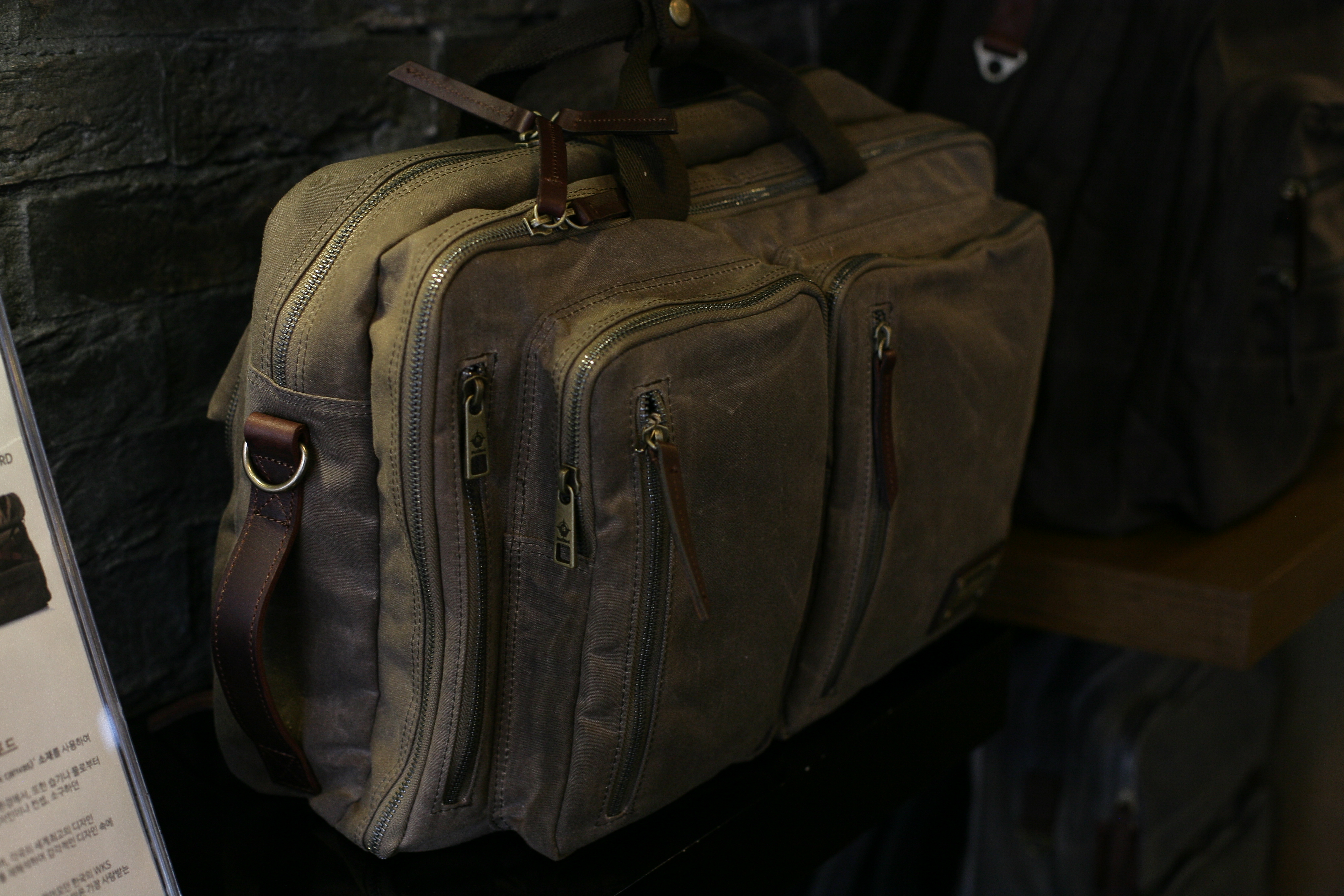 Builford briefcase style laptop bag