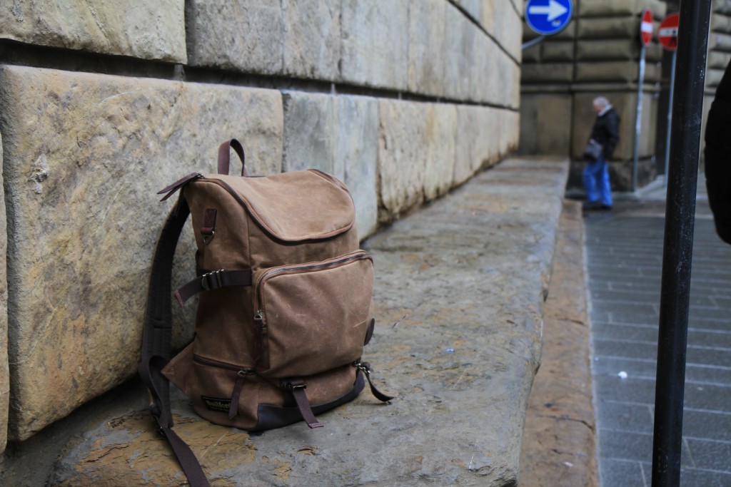 martexin waxed canvas backpack