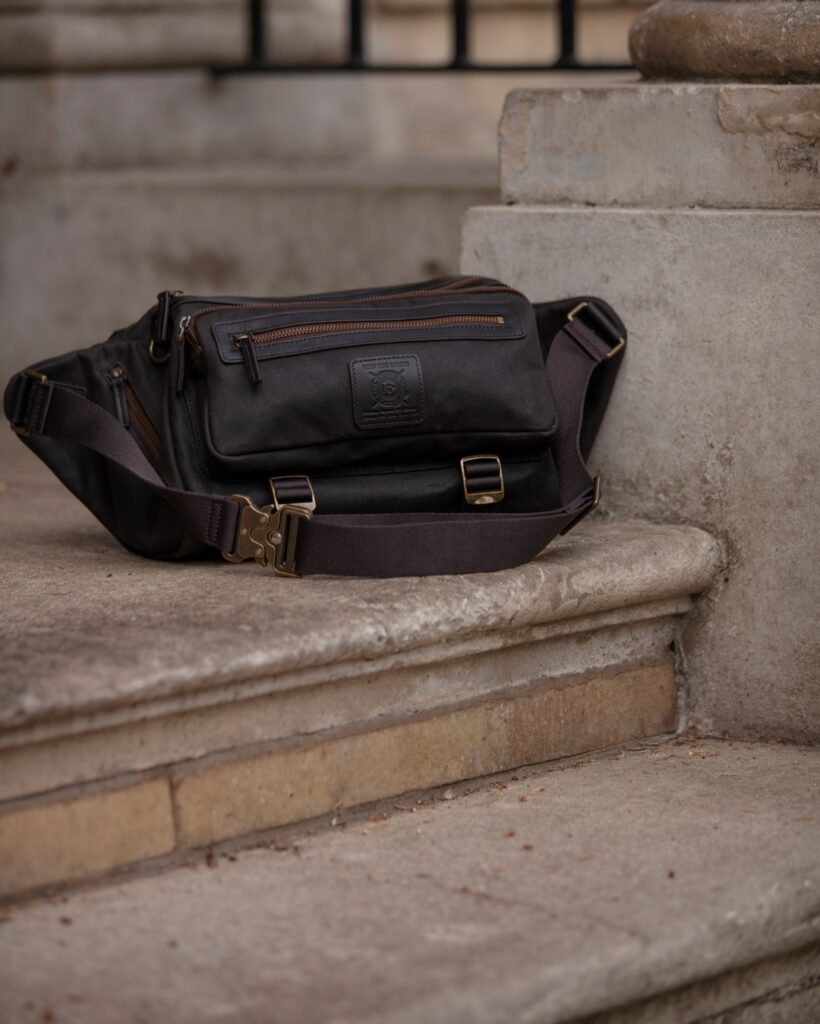 Vintage Sling Bag Office Look Luxury vintage sling bag for men business casual outfit